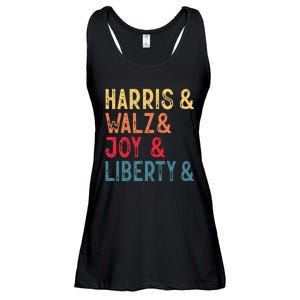 Harris Walz Joy Liberty Ladies Essential Flowy Tank