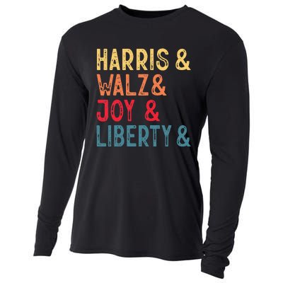 Harris Walz Joy Liberty Cooling Performance Long Sleeve Crew