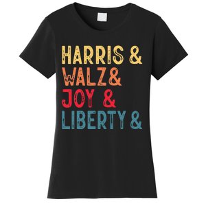 Harris Walz Joy Liberty Women's T-Shirt