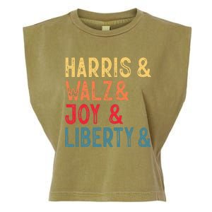 Harris Walz Joy Liberty Garment-Dyed Women's Muscle Tee