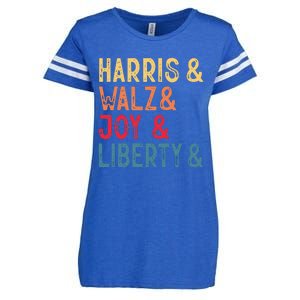 Harris Walz Joy Liberty Enza Ladies Jersey Football T-Shirt