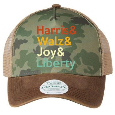 Harris Walz Joy Liberty Harris Waltz 2024 Legacy Tie Dye Trucker Hat