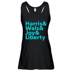 Harris Walz Joy Liberty Harris Walz Waltz 2024 Ladies Essential Flowy Tank