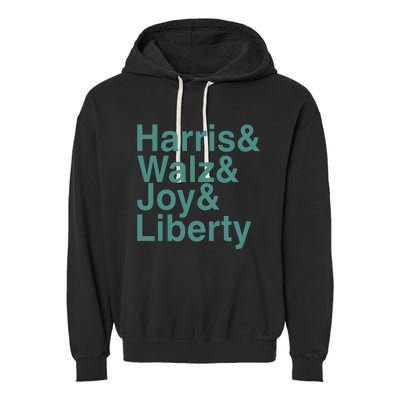 ‪Harris & Walz & Joy & Liberty Garment-Dyed Fleece Hoodie