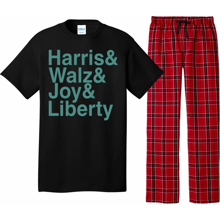 ‪Harris & Walz & Joy & Liberty Pajama Set