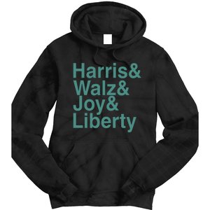 ‪Harris & Walz & Joy & Liberty Tie Dye Hoodie