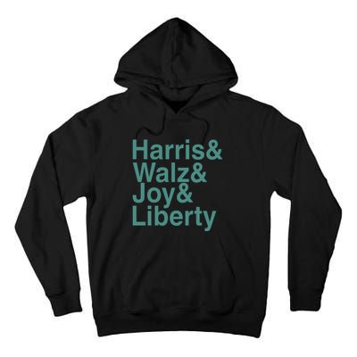 ‪Harris & Walz & Joy & Liberty Tall Hoodie