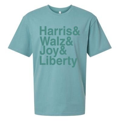 ‪Harris & Walz & Joy & Liberty Sueded Cloud Jersey T-Shirt