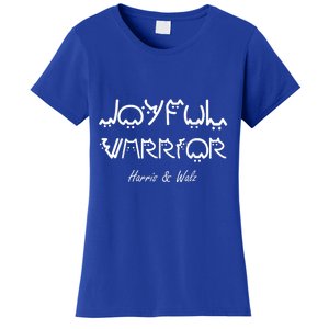 Harris Waltz Joyful Warrior Kamala Harris Tim Walz President Women's T-Shirt