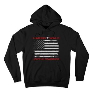 Harris Waltz Joyful Warrior Kamala Harris Tim Walz President Hoodie