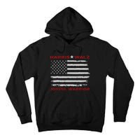 Harris Waltz Joyful Warrior Kamala Harris Tim Walz President Tall Hoodie