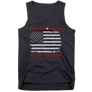 Harris Waltz Joyful Warrior Kamala Harris Tim Walz President Tank Top