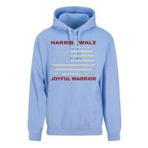 Harris Waltz Joyful Warrior Kamala Harris Tim Walz President Unisex Surf Hoodie