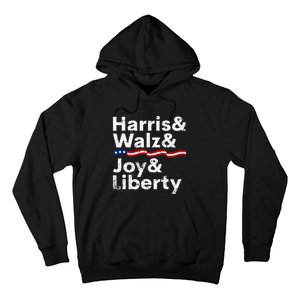 Harris Walz Joy Liberty Harris Walz Waltz 2024 Retro Hoodie