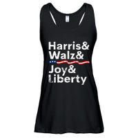 Harris Walz Joy Liberty Harris Walz Waltz 2024 Retro Ladies Essential Flowy Tank