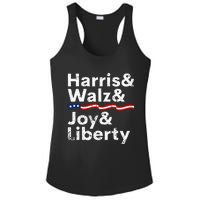 Harris Walz Joy Liberty Harris Walz Waltz 2024 Retro Ladies PosiCharge Competitor Racerback Tank