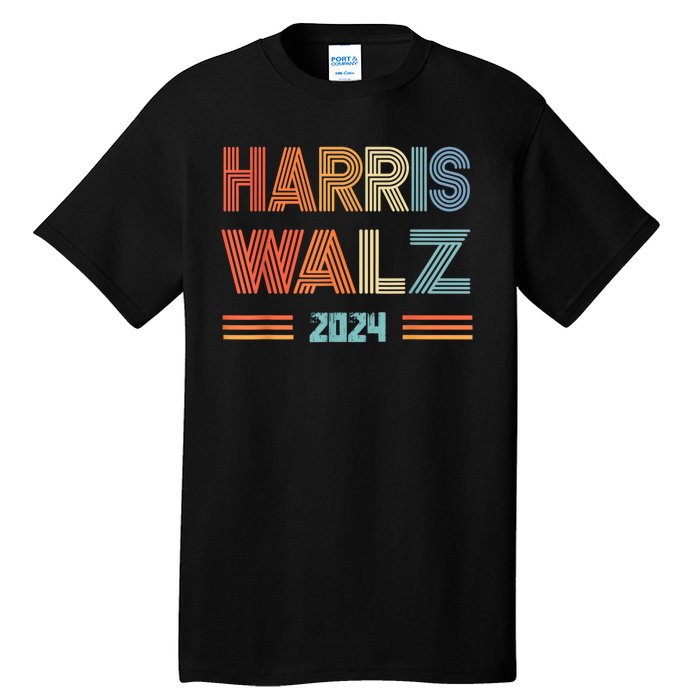 Harris Waltz Kamala Harris Walz 2024 Vp President 47th Tim Tall T-Shirt