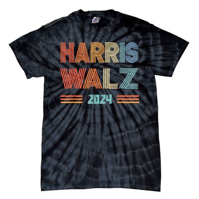 Harris Waltz Kamala Harris Walz 2024 Vp President 47th Tim Tie-Dye T-Shirt