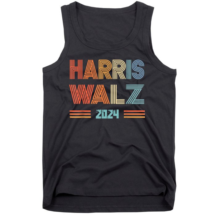 Harris Waltz Kamala Harris Walz 2024 Vp President 47th Tim Tank Top