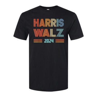 Harris Waltz Kamala Harris Walz 2024 Vp President 47th Tim Softstyle CVC T-Shirt