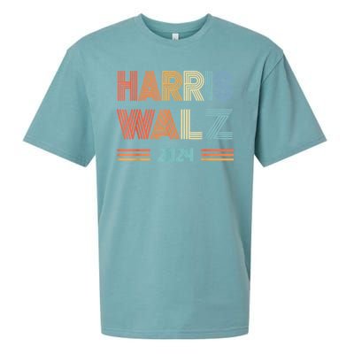 Harris Waltz Kamala Harris Walz 2024 Vp President 47th Tim Sueded Cloud Jersey T-Shirt