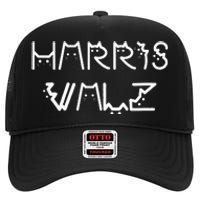 Harris Walz Kamala Tim Democratic Vp President High Crown Mesh Back Trucker Hat