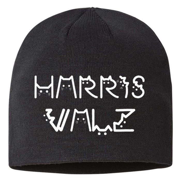 Harris Walz Kamala Tim Democratic Vp President Sustainable Beanie