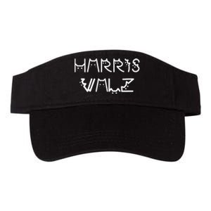 Harris Walz Kamala Tim Democratic Vp President Valucap Bio-Washed Visor