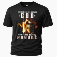 He Who Kneels Before God Can Stand Before Anyone Performance Shirt