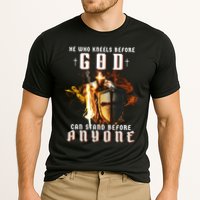 He Who Kneels Before God Can Stand Before Anyone Performance Shirt