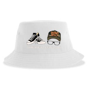 Harris Walz Kamal Make America Nice Again Kamala Rally Sustainable Bucket Hat