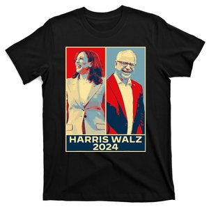 Harris Walz Kamala Harris Tim Walz For Vice President Usa T-Shirt