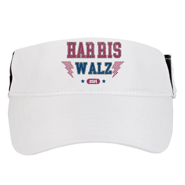 Harris Walz Kamala Harris Tim Walz Election 2024 Adult Drive Performance Visor