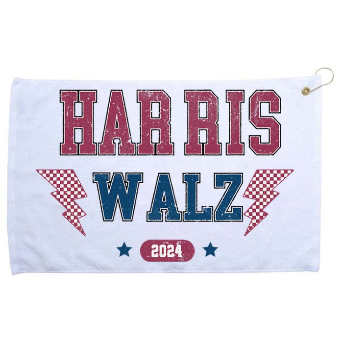 Harris Walz Kamala Harris Tim Walz Election 2024 Grommeted Golf Towel