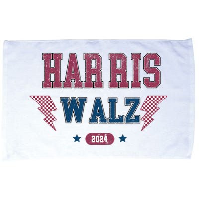 Harris Walz Kamala Harris Tim Walz Election 2024 Microfiber Hand Towel