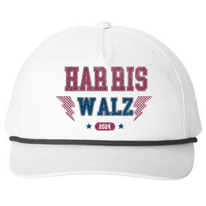 Harris Walz Kamala Harris Tim Walz Election 2024 Snapback Five-Panel Rope Hat