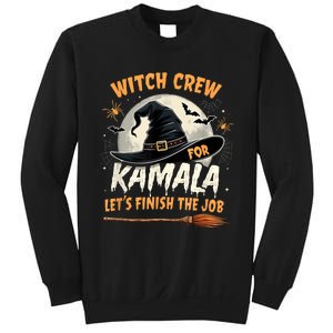 Halloween Witch Kamala Harris Witch Crew For Kamala 2024 Sweatshirt