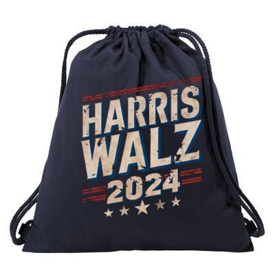 Harris Waltz Kamala 2024 Vintage Drawstring Bag