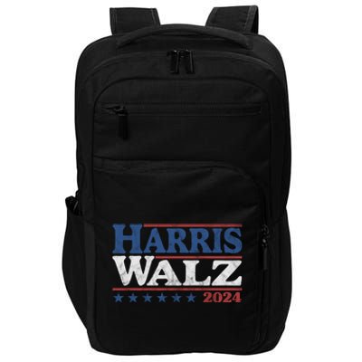 Harris Waltz Kamala Harris Tim Waltz 2024 Vintage Election Impact Tech Backpack