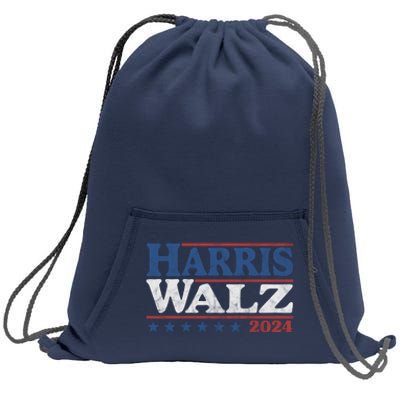 Harris Waltz Kamala Harris Tim Waltz 2024 Vintage Election Sweatshirt Cinch Pack Bag