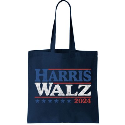 Harris Waltz Kamala Harris Tim Waltz 2024 Vintage Election Tote Bag