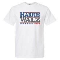 Harris Waltz Kamala Harris Tim Waltz 2024 Vintage Election Garment-Dyed Heavyweight T-Shirt