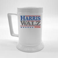 Harris Waltz Kamala Harris Tim Waltz 2024 Vintage Election Beer Stein