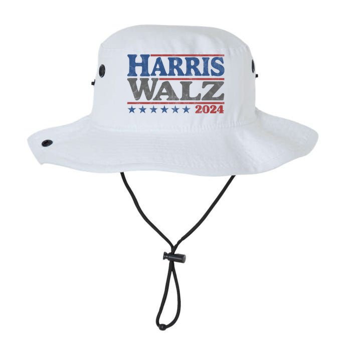 Harris Waltz Kamala Harris Tim Waltz 2024 Vintage Election Legacy Cool Fit Booney Bucket Hat