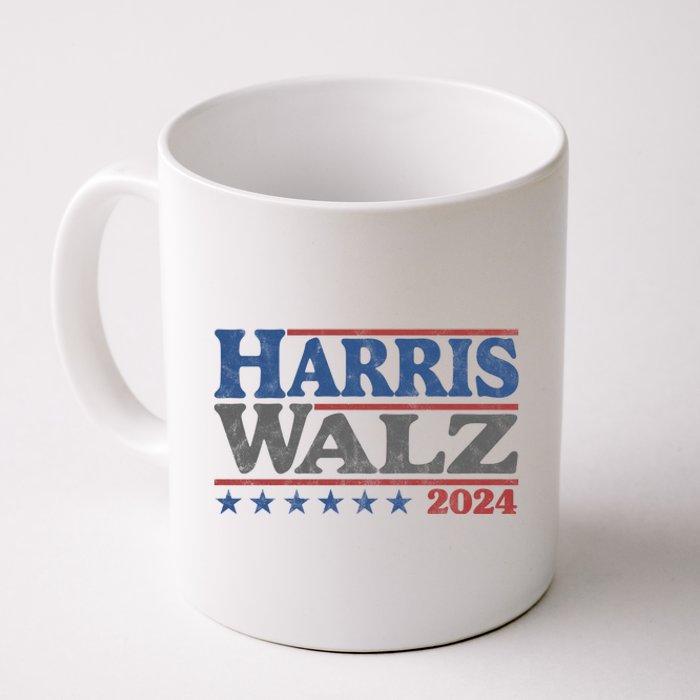 Harris Waltz Kamala Harris Tim Waltz 2024 Vintage Election Coffee Mug