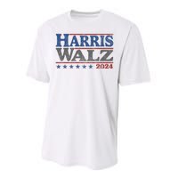 Harris Waltz Kamala Harris Tim Waltz 2024 Vintage Election Performance Sprint T-Shirt