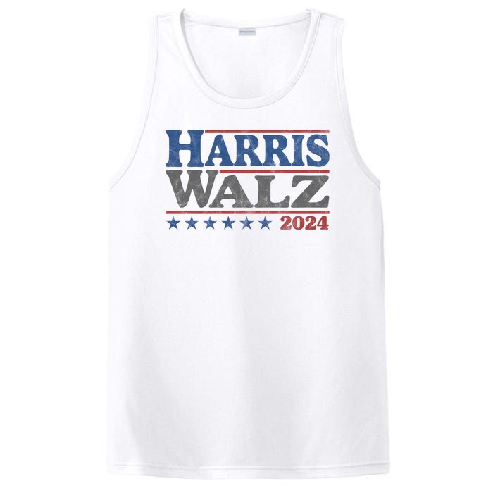 Harris Waltz Kamala Harris Tim Waltz 2024 Vintage Election PosiCharge Competitor Tank