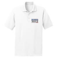 Harris Waltz Kamala Harris Tim Waltz 2024 Vintage Election PosiCharge RacerMesh Polo