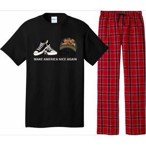 Harris Walz Kamal Make America Nice Again Kamala Rally Pajama Set