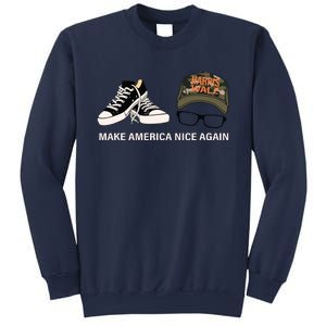 Harris Walz Kamal Make America Nice Again Kamala Rally Sweatshirt